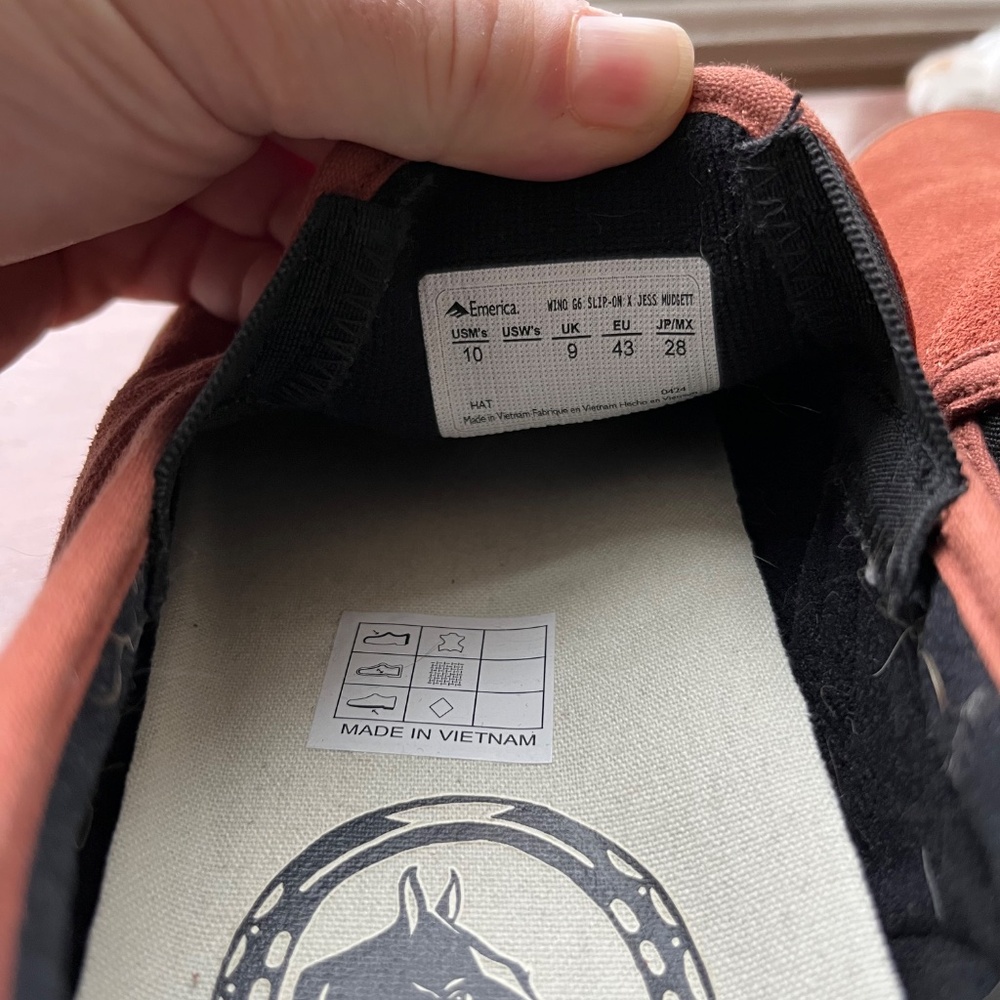 Emerica x Jess Mudgett Wino G6 Slip ons - Picture 4 of 4